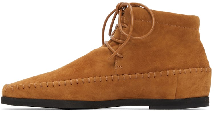 Suede High Top Moccasins: additional image