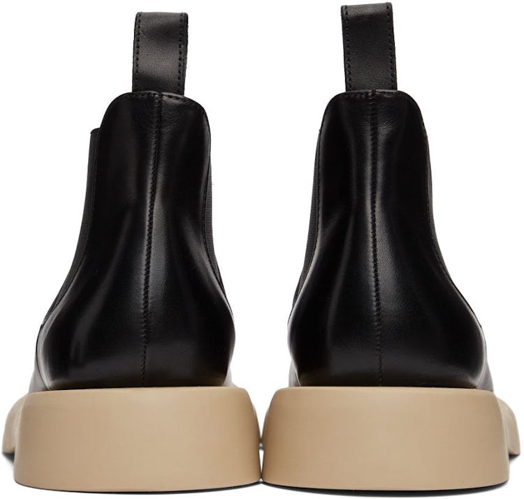 Black Gomme Beatles Chelsea Boots: additional image