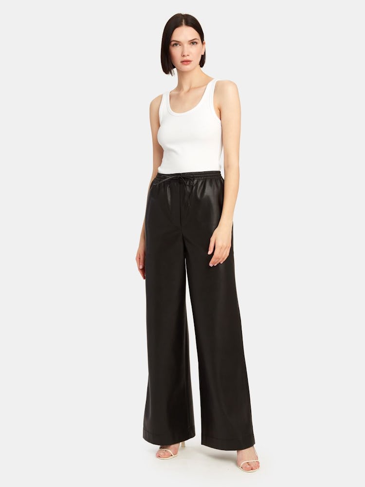 Wide Leg Track Pants: additional image