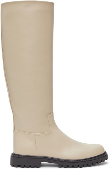 Off-White Soft Calfskin Boots: image 1