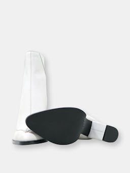 Almasi White Vegan Apple Leather: additional image