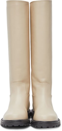 Off-White Soft Calfskin Boots: additional image