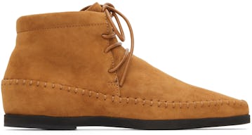 Suede High Top Moccasins: image 1