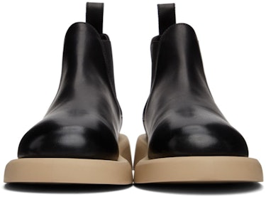 Black Gomme Beatles Chelsea Boots: additional image