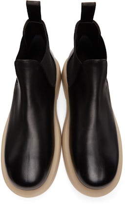 Black Gomme Beatles Chelsea Boots: additional image