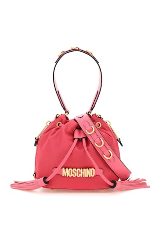 Moschino Bucket Bag With Logo: image 1