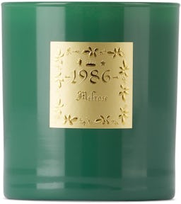 Green Melrose Candle: additional image