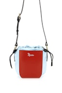 Marni Econyl And Leather Crossbody Bucket Bag: image 1