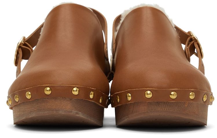 Brown Classic Closed Clogs: additional image