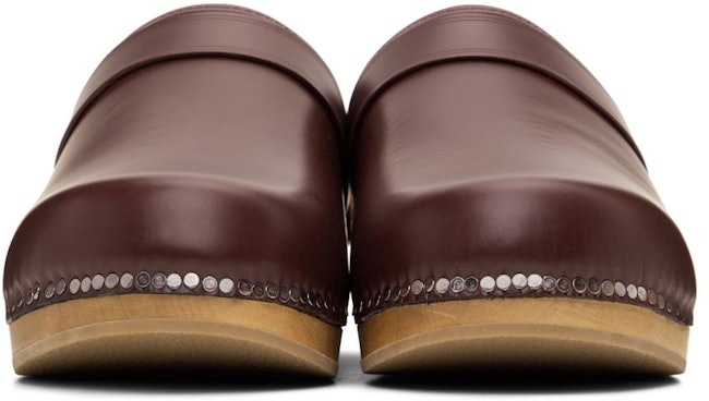 Burgundy Thalie Clogs: additional image