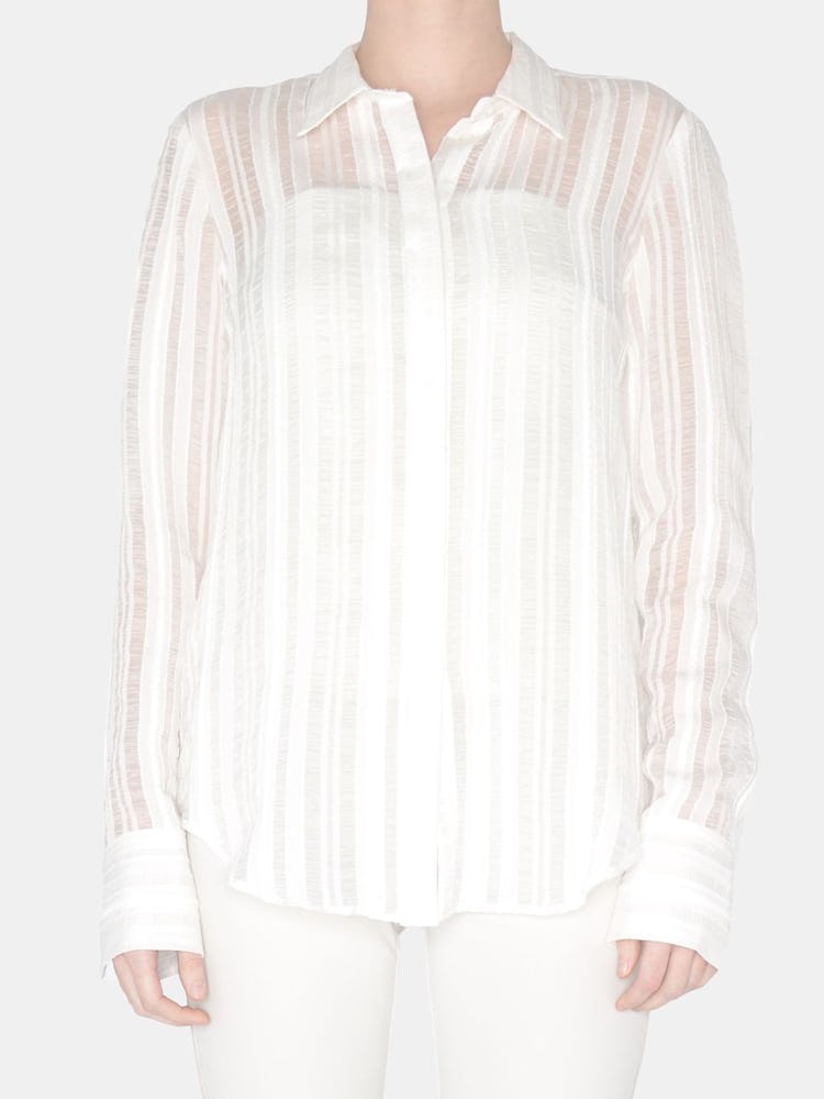 Savon Sheer Stripe Shirt: additional image