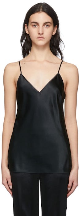 Black Silk Clea Camisole: image 1