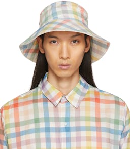 Multicolor Flop Bucket Hat: image 1