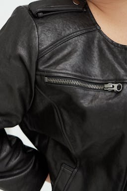 Bella Leather Jacket: additional image