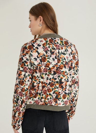 Floral Asymmetrical Jacket: additional image