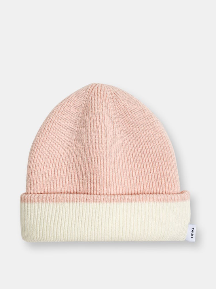 Reversible Cotton Wool Beanie: image 1