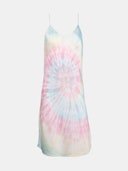 Multi Tie Dye Mini Slip Dress: additional image