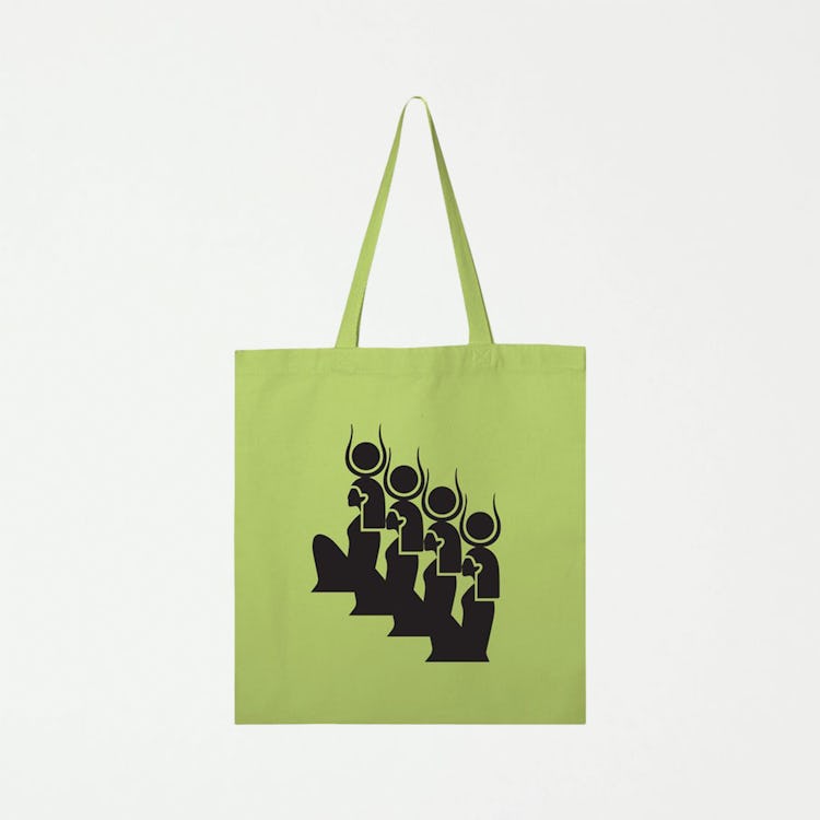 Goddess Green Tote: image 1