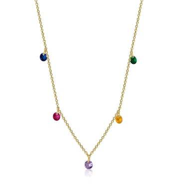 Dainty Rainbow Necklace: image 1