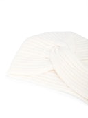 Cashmere Knit Wrap Beanie: additional image