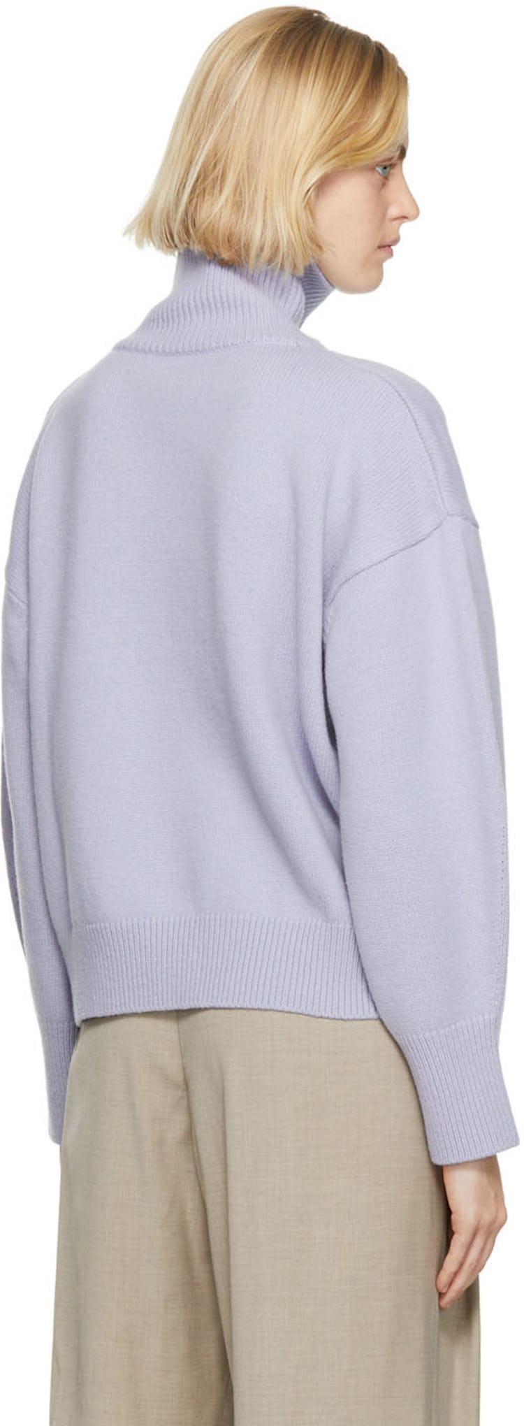 Purple Joya Turtleneck: additional image