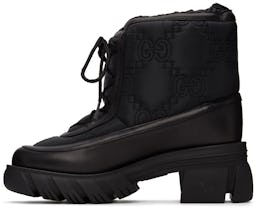 Black GG Ankle Boots: additional image