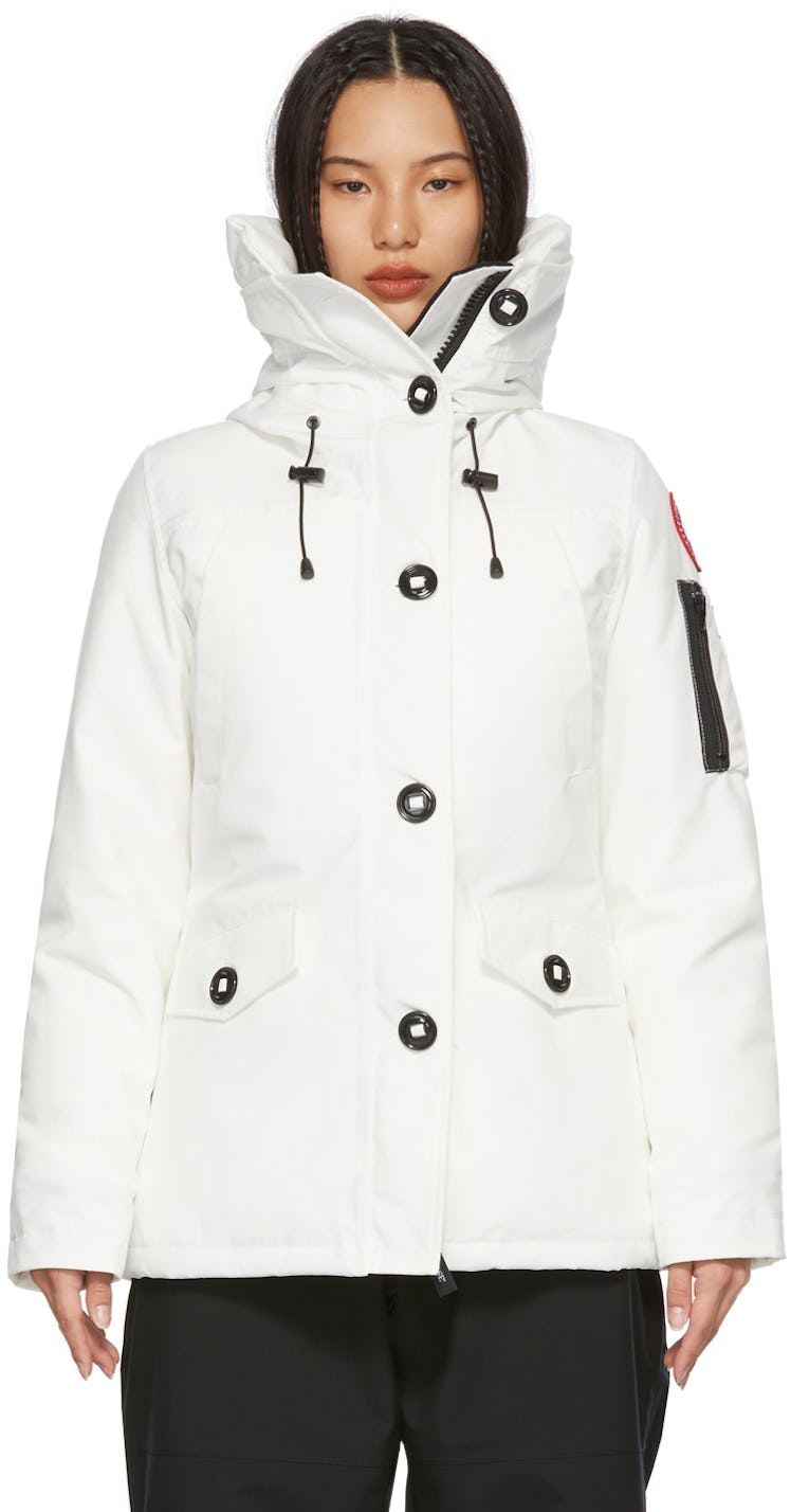 White Down Montebello Parka: image 1