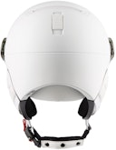 White Piuma R Visor Helmet: image 1