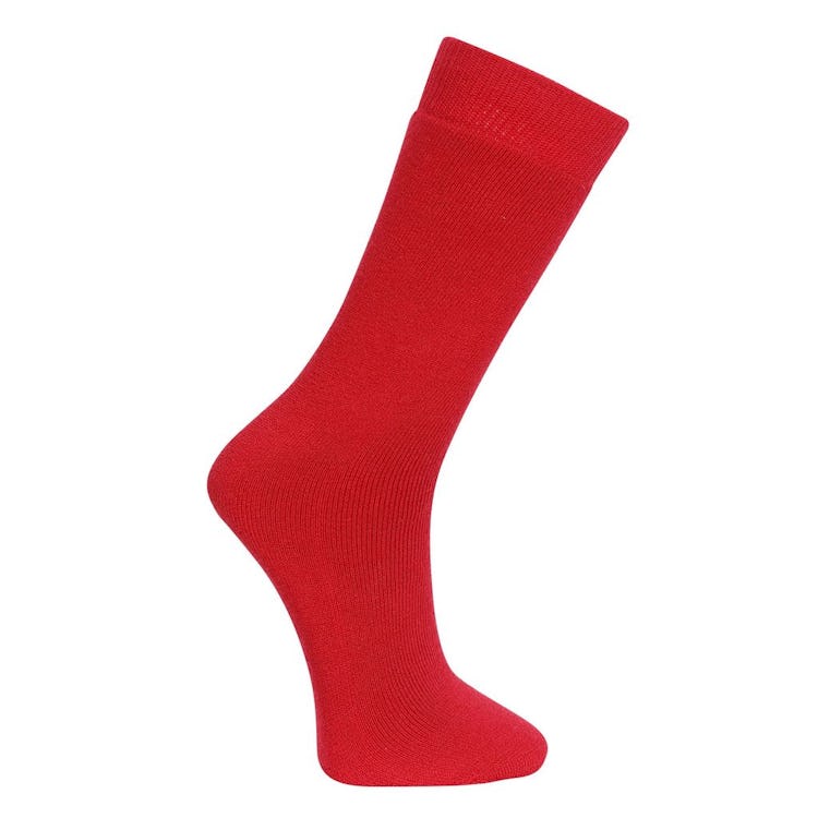 Trespass Adults Unisex Tubular Luxury Wool Blend Ski Tube Socks (Red): additional image