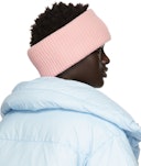 Pink Ribbed Headband: additional image