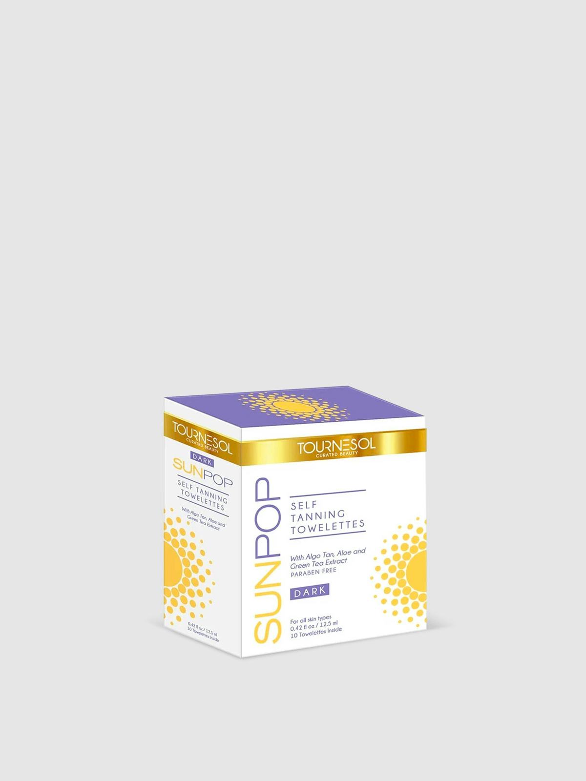 Tournesol SunPop Dark Tanning Towelette 10 Count: image 1