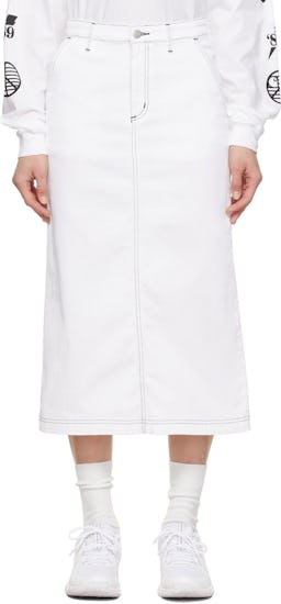 White Pierce Skirt: image 1