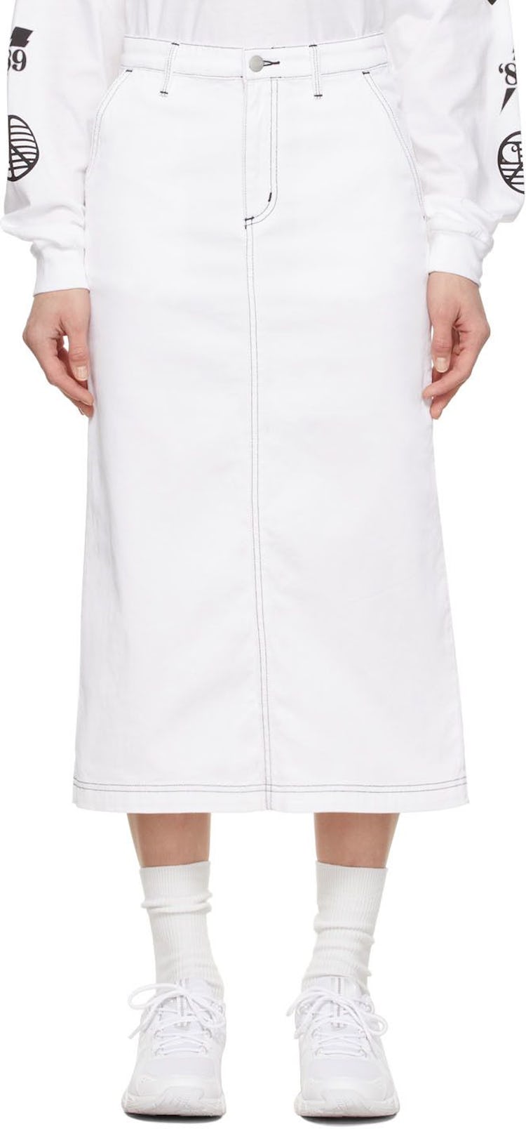 White Pierce Skirt: image 1