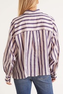 Alanis Stripe Shirt in Ecru: additional image