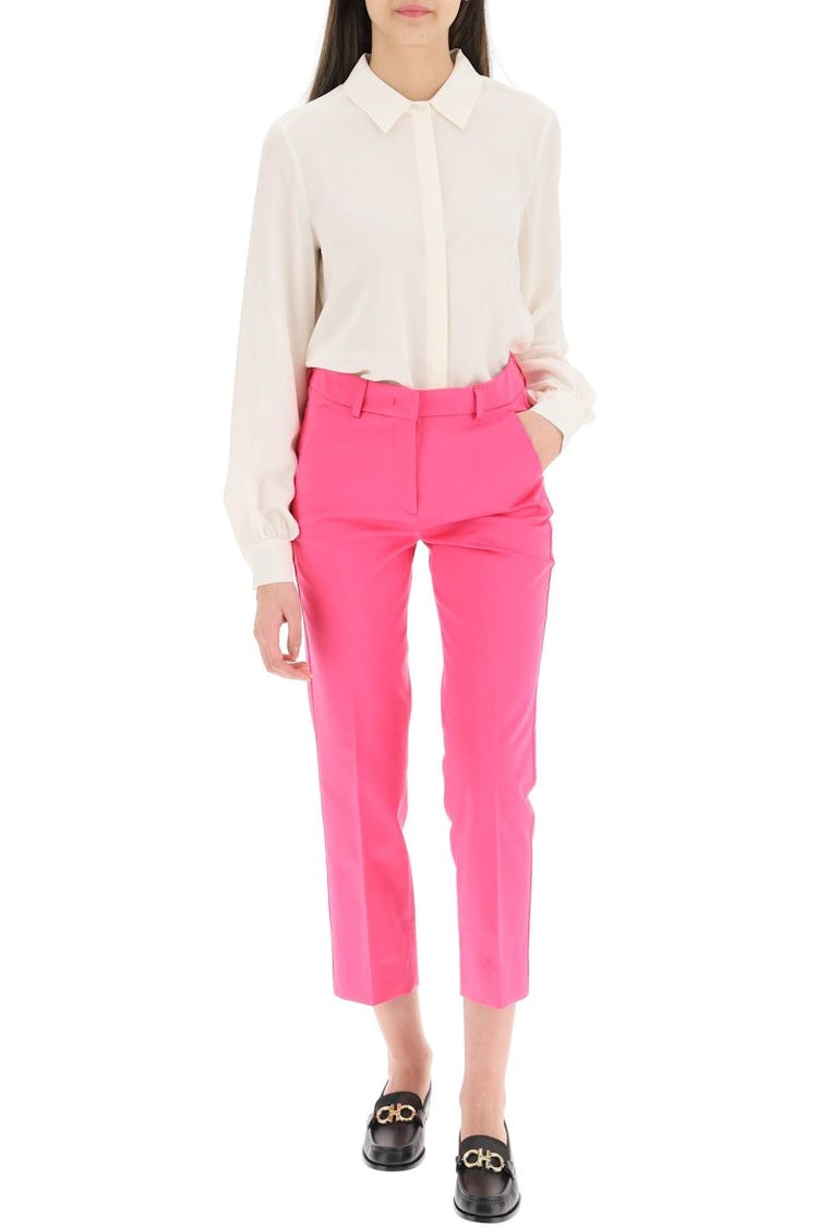 Weekend Max Mara 'gineceo' Cropped Cigarette Trousers: additional image