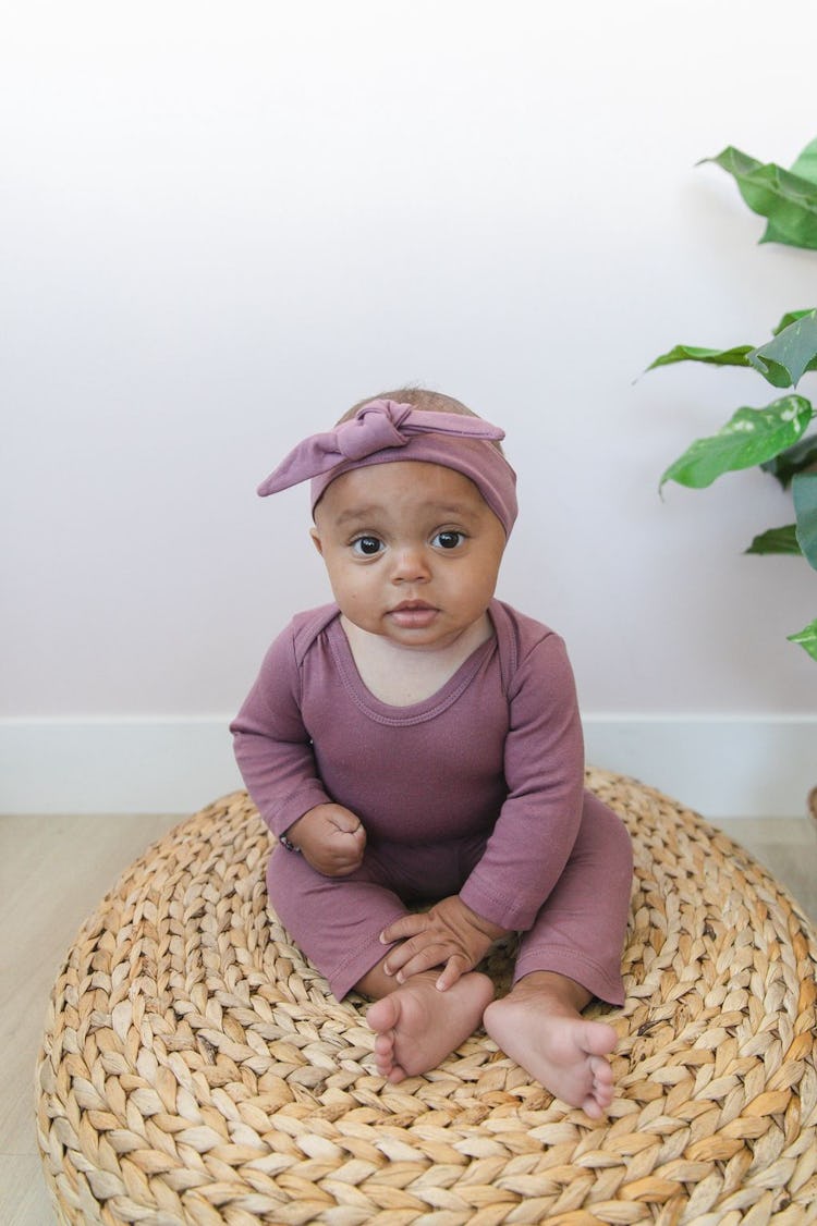 Ube Long Sleeve Bodysuit: image 1