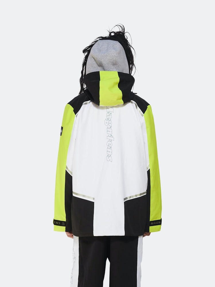 Neon Color-Blocked Parka: additional image