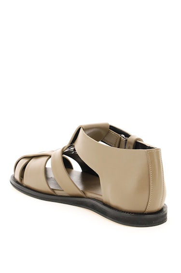 Low Classic Gladiator Leather Sandal: additional image