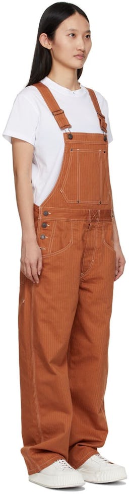 Brown Madeline Overalls: additional image