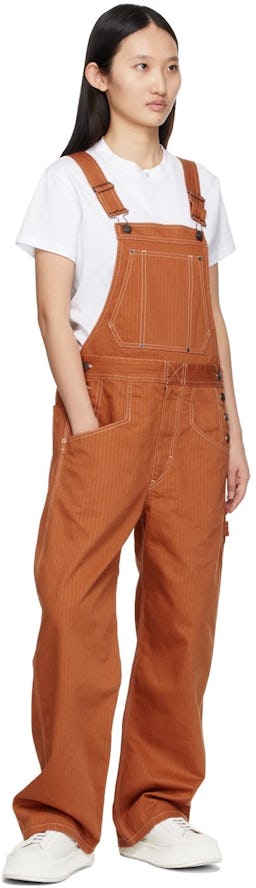 Brown Madeline Overalls: additional image