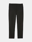 Theory Crop Pant Double Stretch In Black: image 1