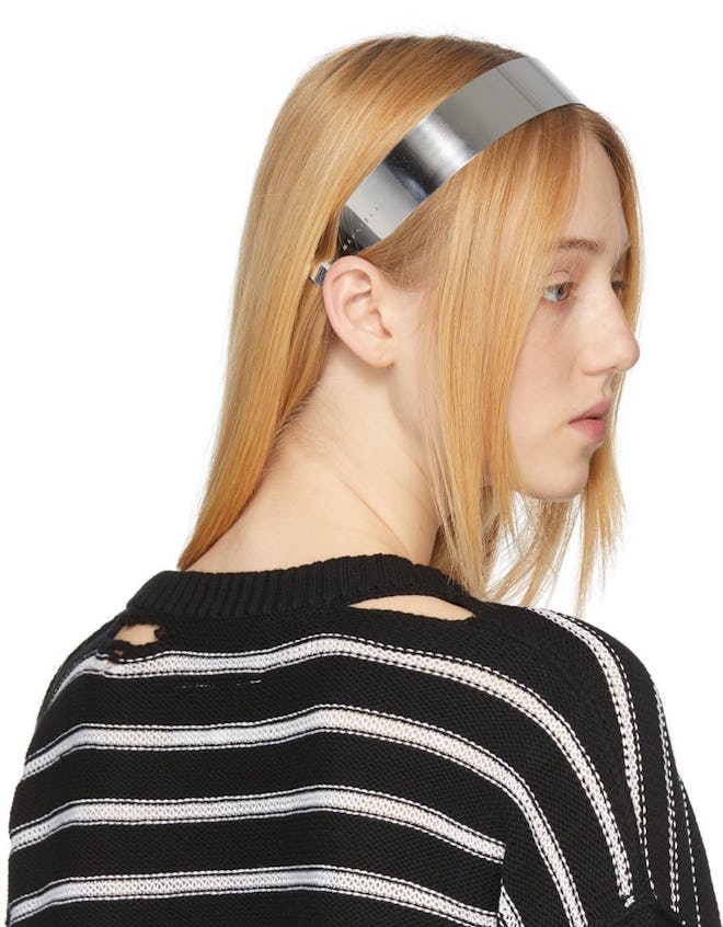 Silver Metal Headband: image 1