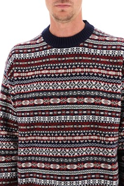 Junya Watanabe Jacquard Wool Sweater: additional image