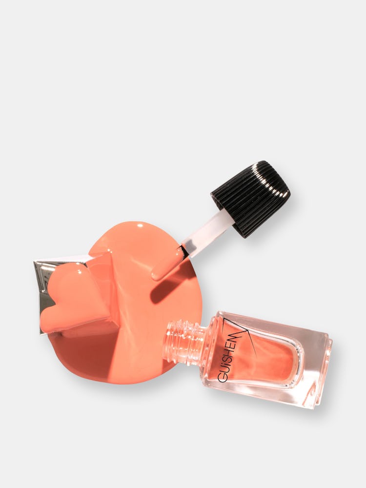 Premium Nail Lacquer, GLORY - 241, SOFT ORANGE CRÈME NAIL POLISH: additional image