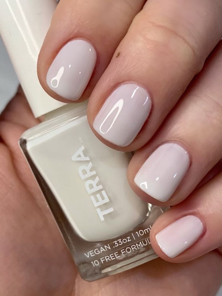 Terra Nail Polish No. 5 French White Sheer: image 1