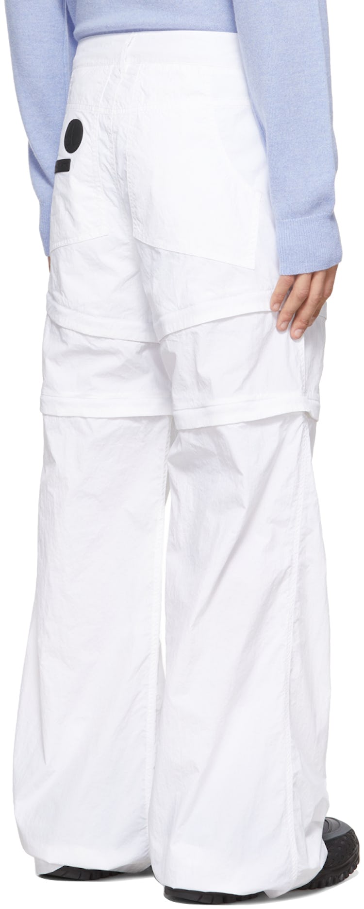 White Convertible Pants: additional image