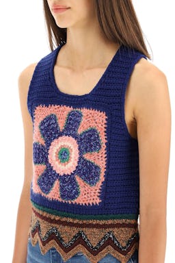 Saint Laurent Crochet Top: additional image