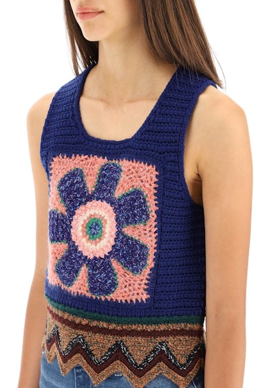 Saint Laurent Crochet Top: additional image