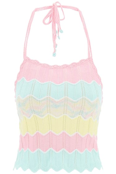 Moschino Chevron Knit Top: image 1