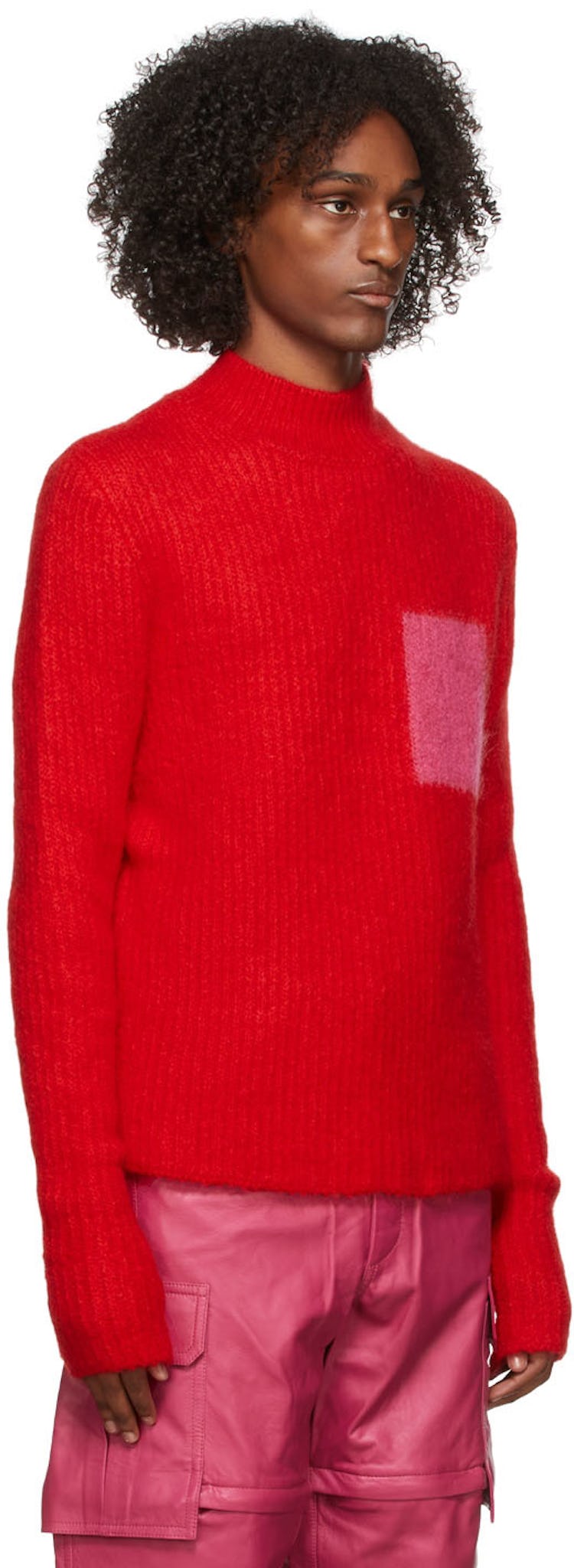 Red La Montagne 'La Maille Merano' Sweater: additional image